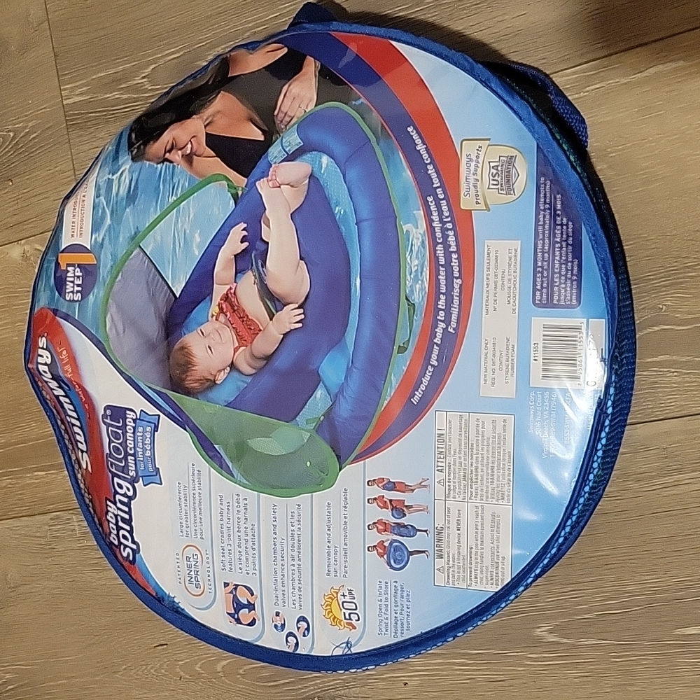 Swimways Baby Spring Float Step 1